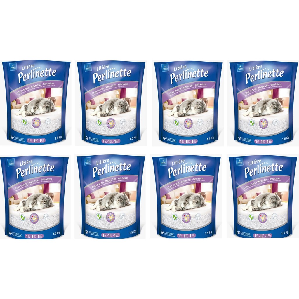 Perlinette Kediler Için Idrarda Erken Teşhis Kristal Kedi Kumu 3.7 Lt 1.5 kg 8 Adet Evcil Hayvan Ürünleri Fiyatı