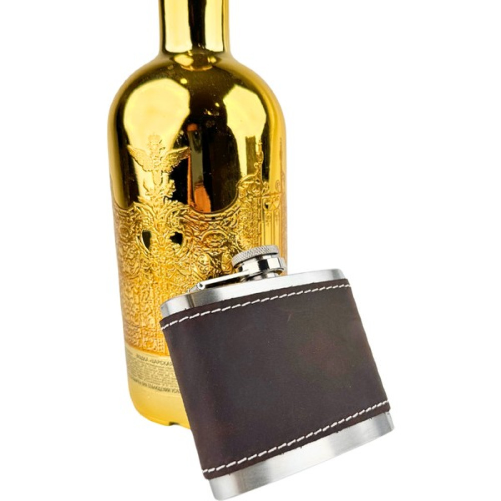 Perlotus 5 Oz 150 cc Koyu Kahverengi El Yapımı Crazy Deri Kılıflı Çelik Viski Cep Matarası - 0,23 L Oto Boyaları Fiyatı