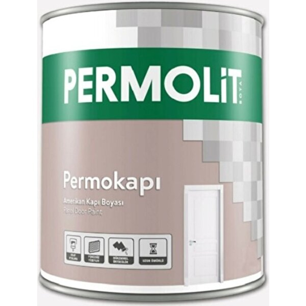 Permolit Amerikan Kapı Boyası 0,75 L Beyaz İç Cephe Duvar Boyası Fiyatı