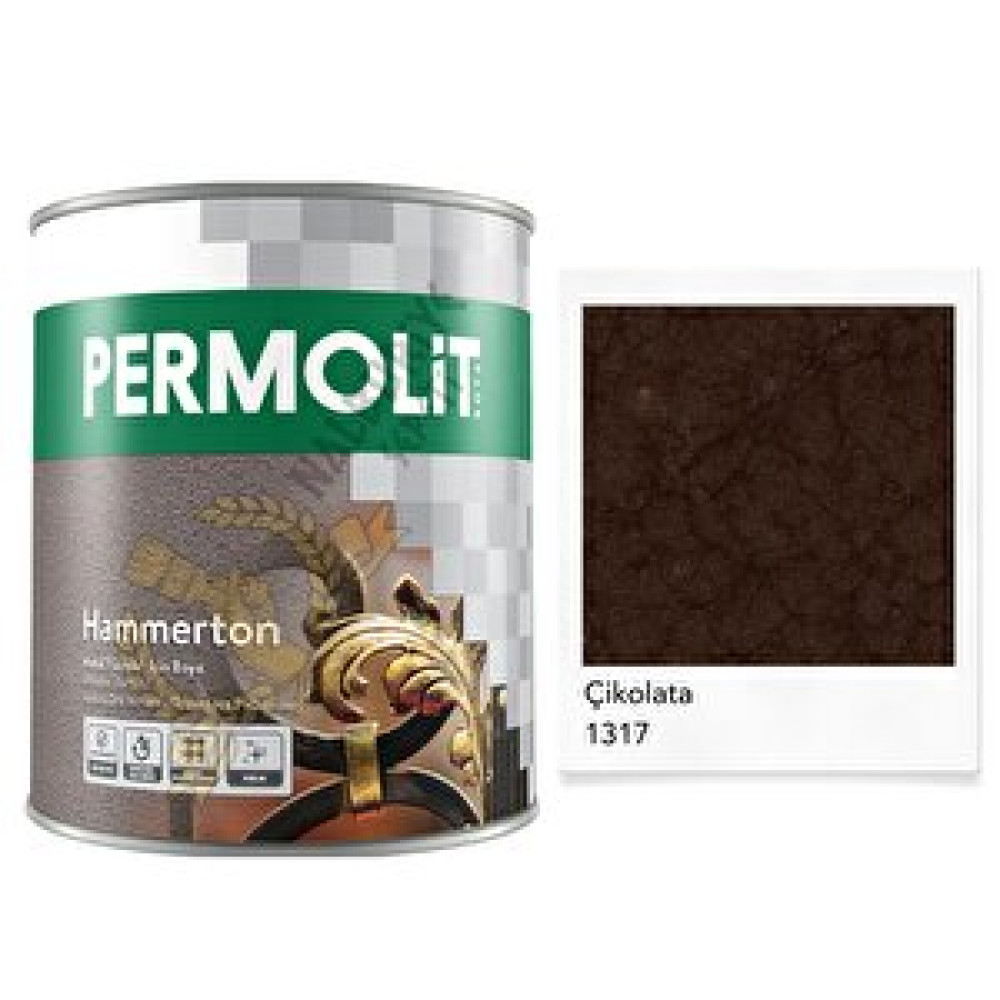 Permolit Hammerton Dekoratif Metal Boyası Çi̇kolata 2.5 Lt. Sanatsal Malzemeler Fiyatı