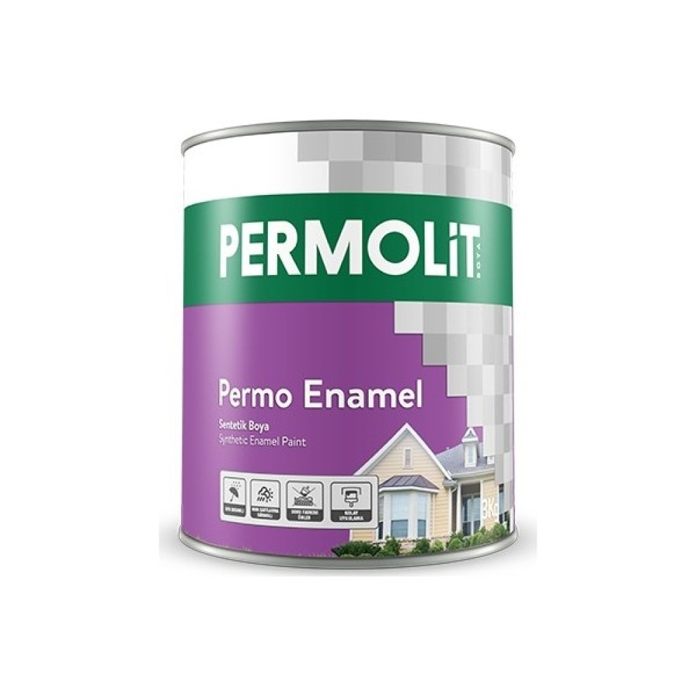 Permolit Permo Enamel Sentetik Boya - 0.750 L - 21 Kırık Beyaz İç Cephe Duvar Boyası Fiyatı