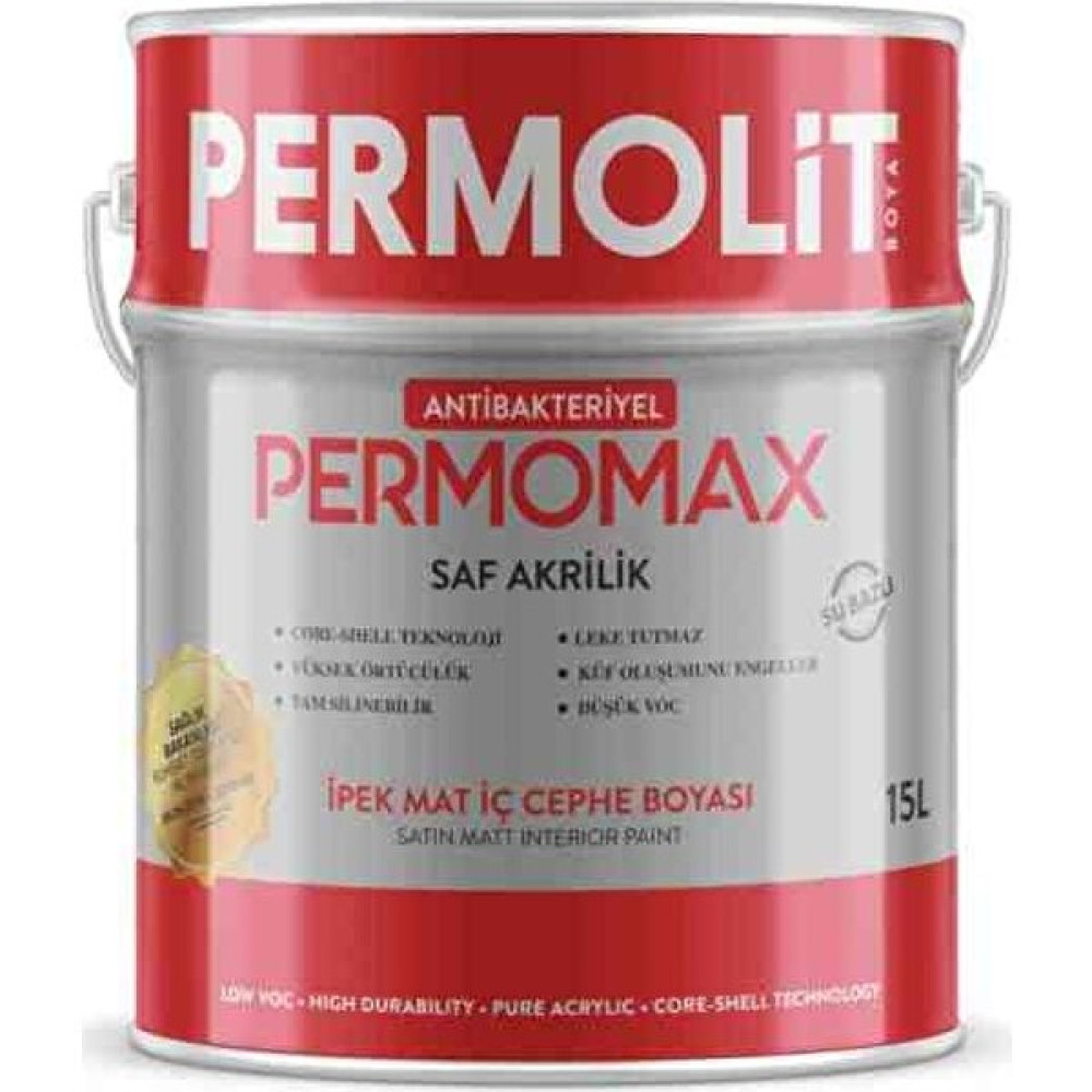Permolit Permomax Antibakteriyel Ipek Mat Iç Cephe Boyası 2809-AY Perisi 2,5 Lt İç Cephe Duvar Boyası Fiyatı
