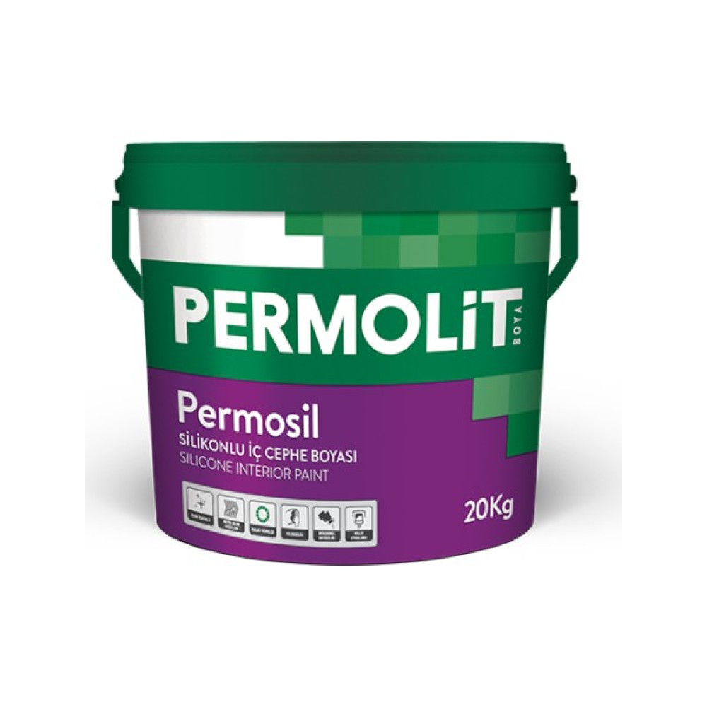 Permolit Permosil Silikonlu Iç Cephe Boyası - Beyaz 20 kg İç Cephe Duvar Boyası Fiyatı
