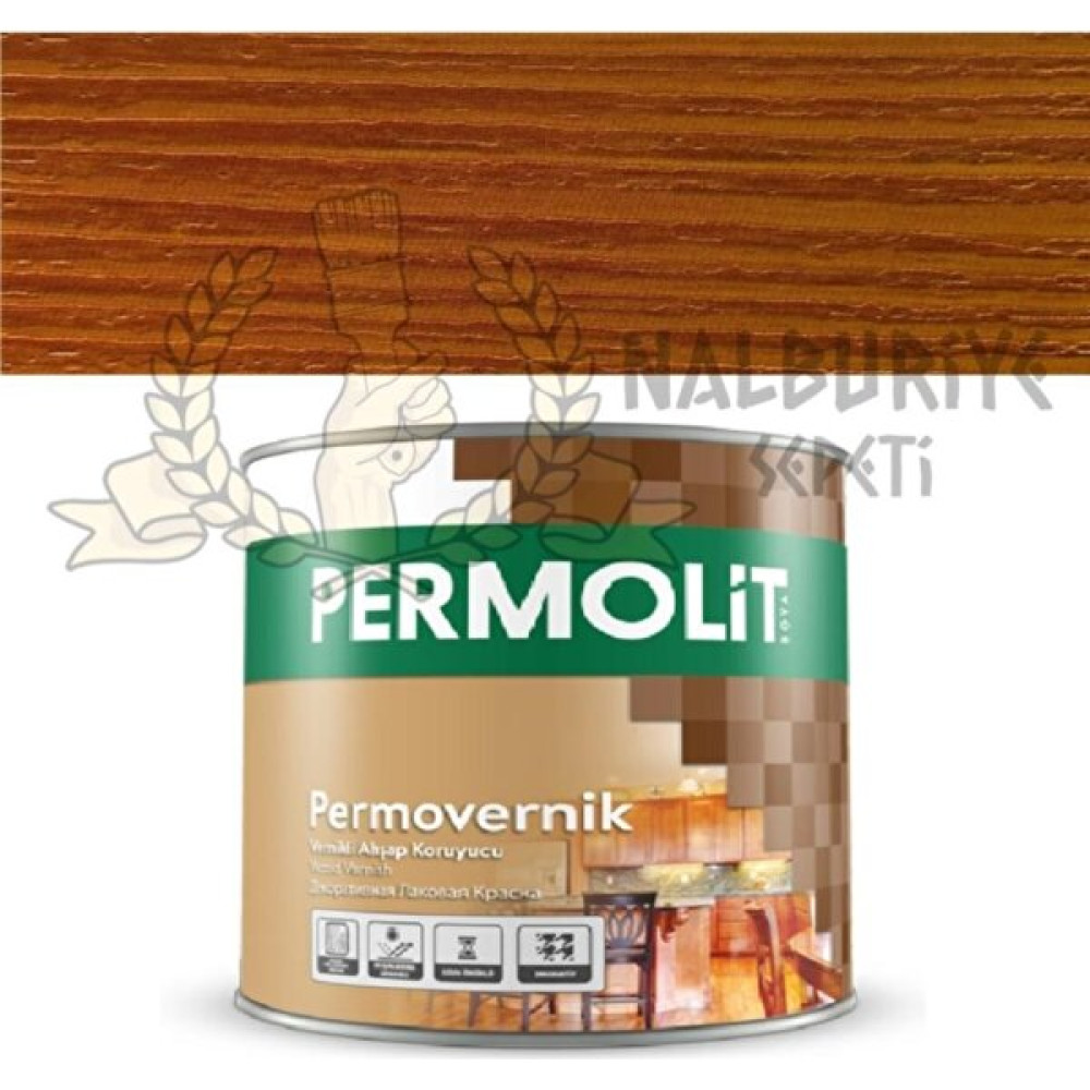 Permolit Permovernik Açık Meşe Vernikli Ahşap Koruyucu 2.5 Litre Boya Malzemeleri Fiyatı