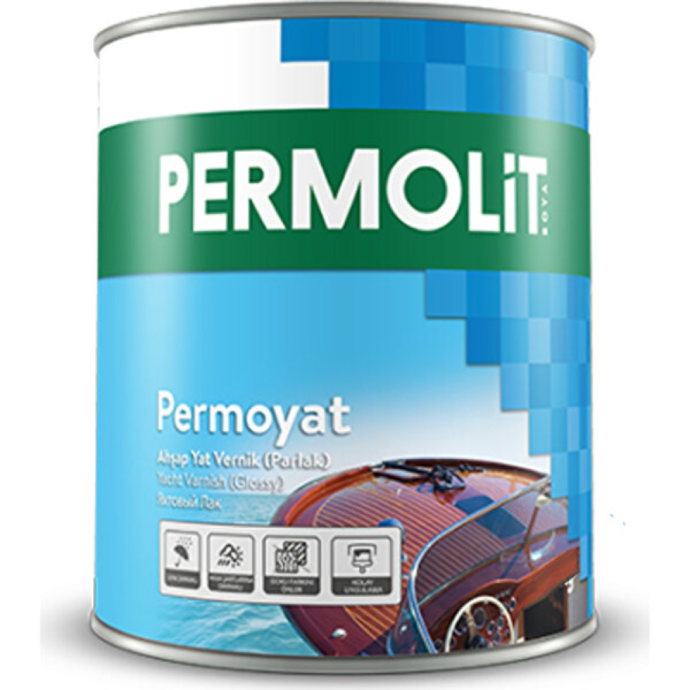 Permolit Permoyat Yat Verniği 0.75LT - 0,75 Lt Boya Malzemeleri Fiyatı