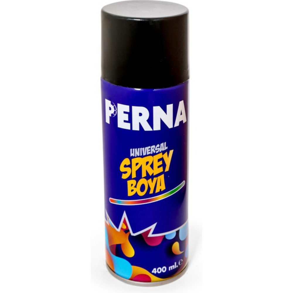 Perna Sprey Boya Parlak Siyah 400 ml Boya Malzemeleri Fiyatı