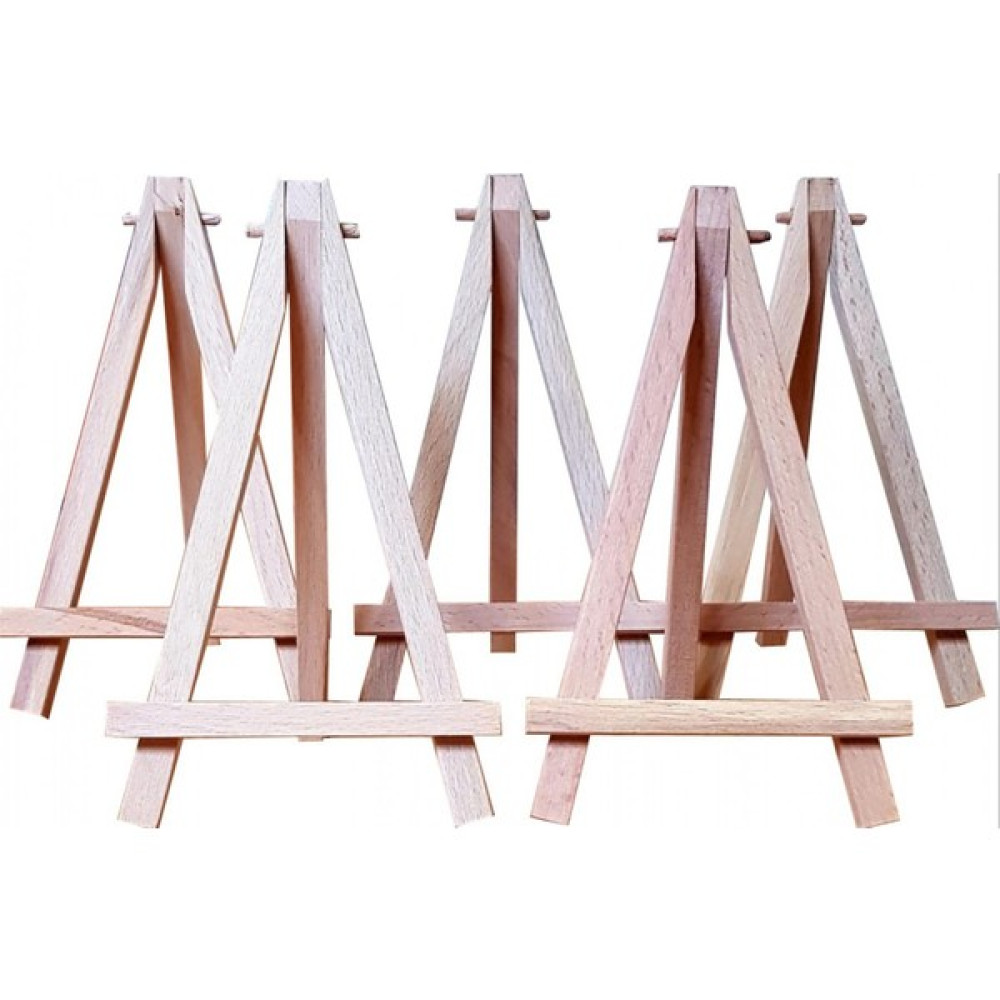 Peron Ahşap Mini Şövale 12 cm 5'li Şövale Fiyatı