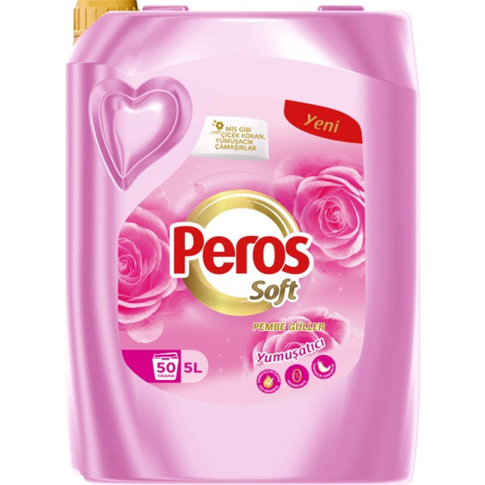 Peros 5 L Yumuşatıcı Pembe Güller - 5 lt Yumuşatıcı Fiyatı