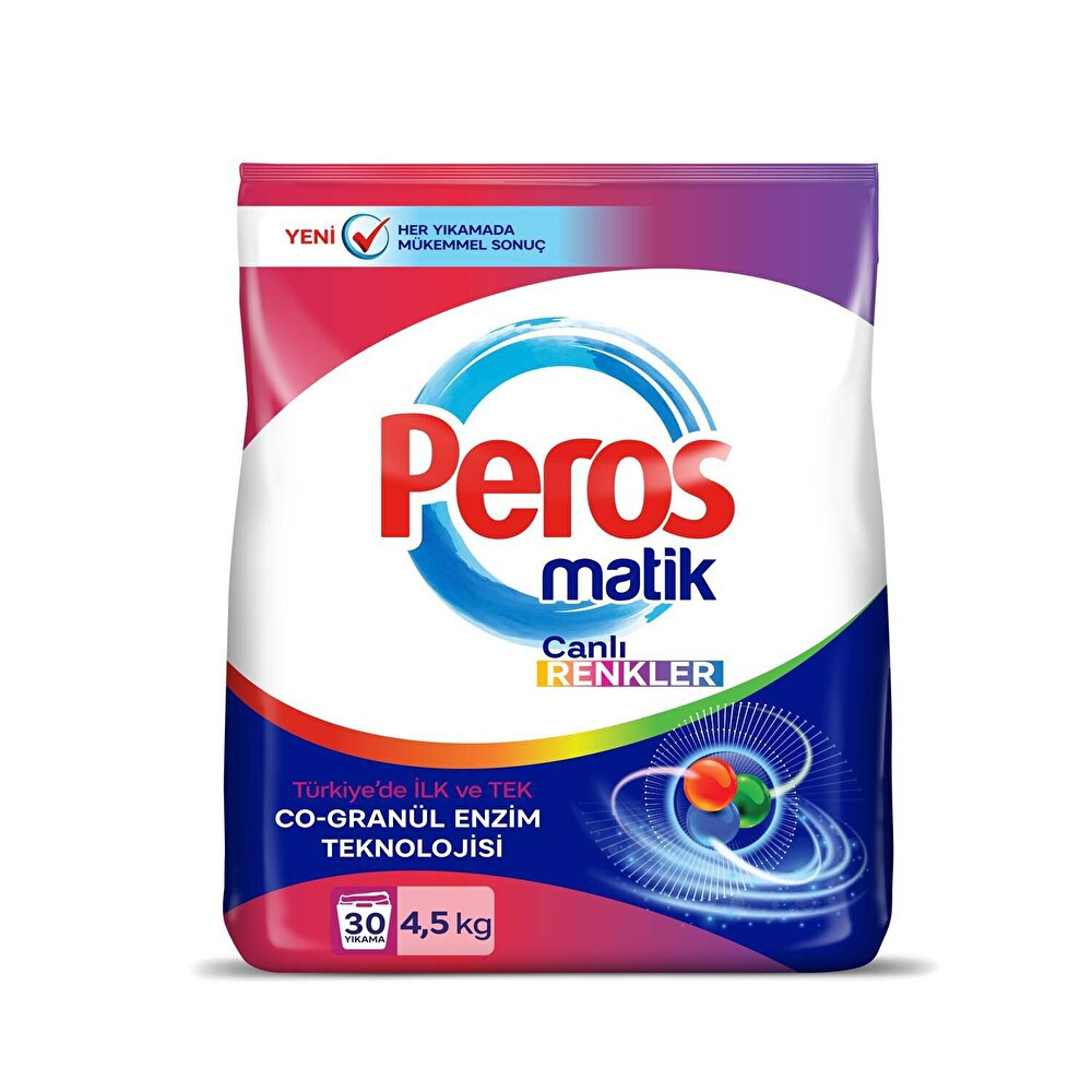 Peros Canlı Renkler Çamaşır Deterjanı 4,5 Kg Çamaşır Deterjanı Fiyatı
