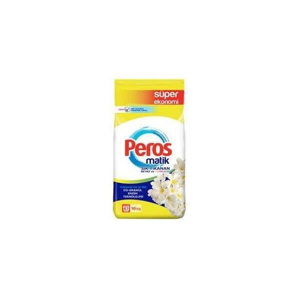 Peros Matik  10 kg Sık Yıkan yasemin Çiçeği Çamaşır Deterjanı Fiyatı