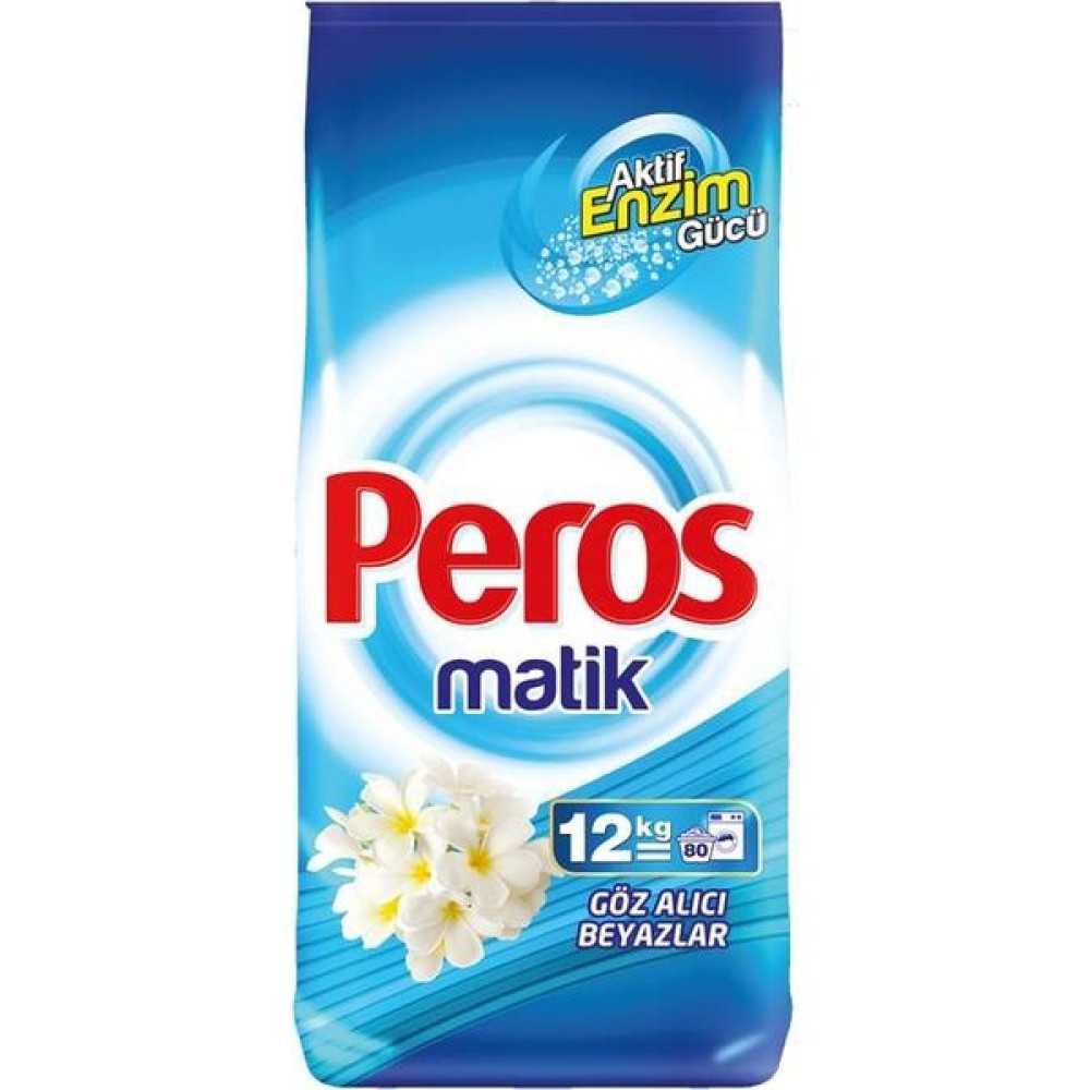 Peros Matik 12 kg Çamaşır Makinesi Deterjanı Beyaz Çamaşır Deterjanı Fiyatı