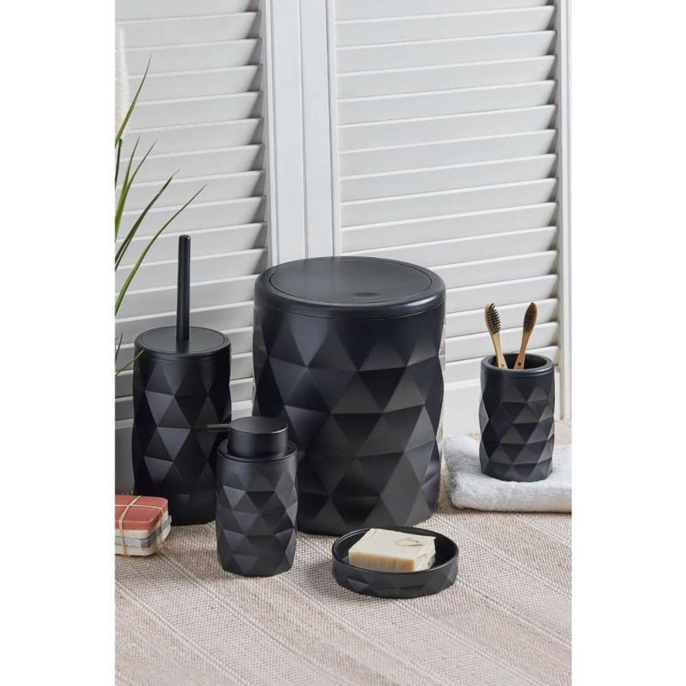 Perotti Diamond Black Banyo Takımı 5 Parça Banyo Aksesuarları Fiyatı