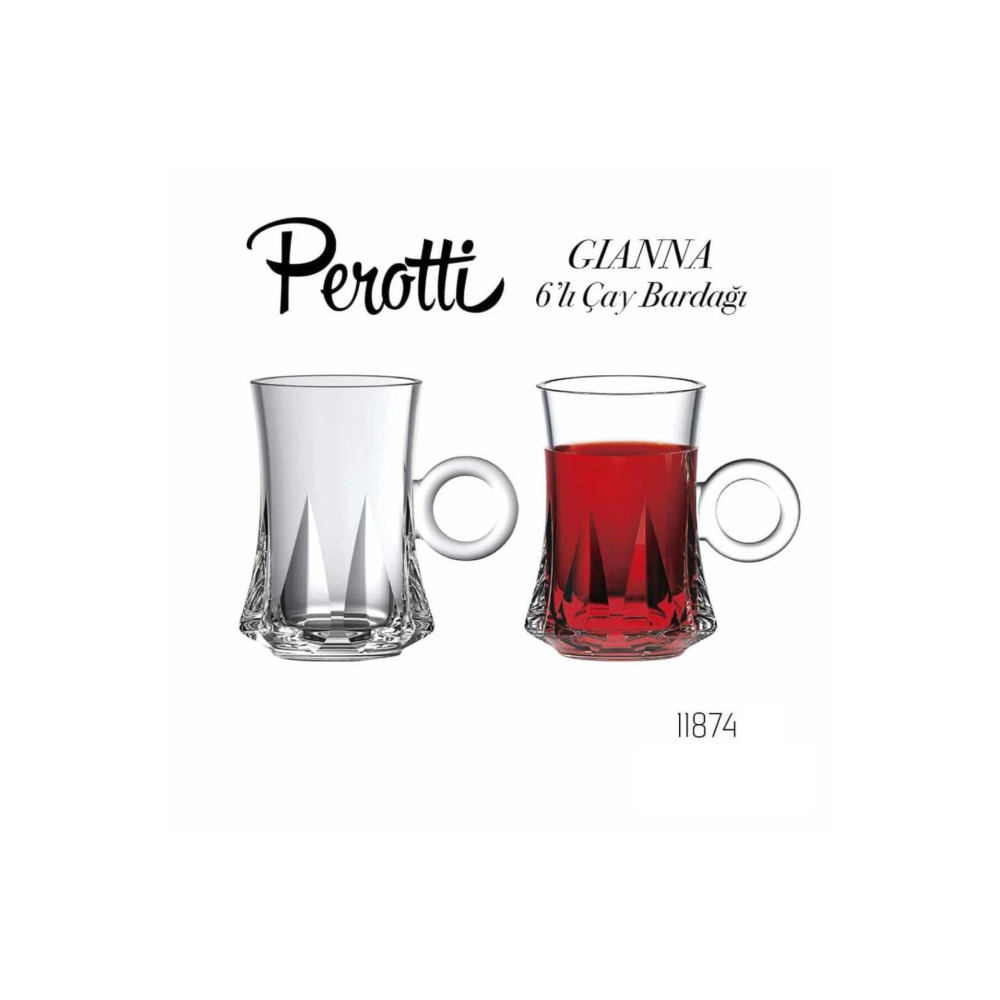 Perotti Gianna 6 Lı Çay Bardağı 11874 Fincan / Bardak / Kahve Takımı Fiyatı