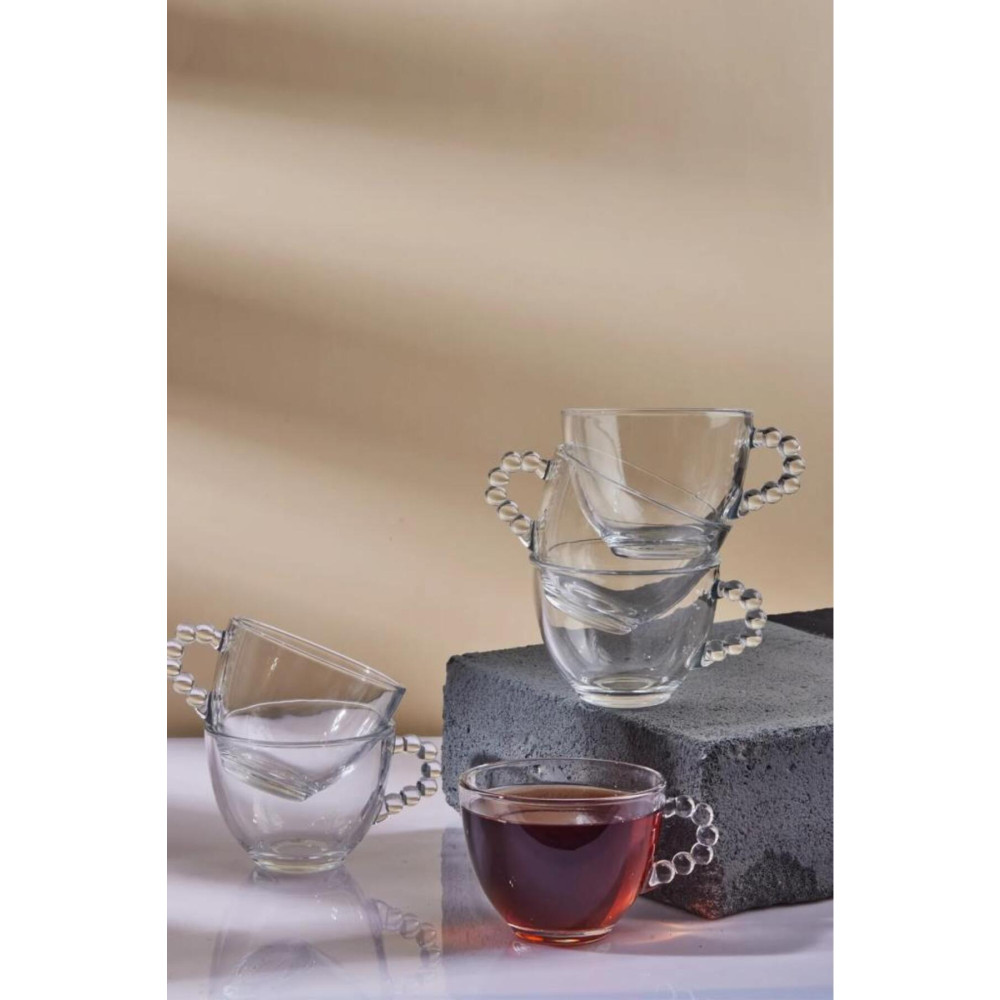 Perotti Girona 6lı Cam Çay Fincanı Boncuk 200 ml - 14872 Fincan / Bardak / Kahve Takımı Fiyatı