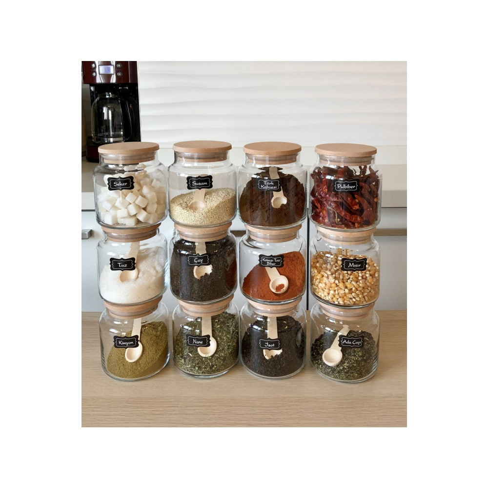 Perotti Karçiçeği Home Konsept Kaşıklı Baharatlık Takımı 500ml Baharat Setleri & Baharatlıklar Fiyatı