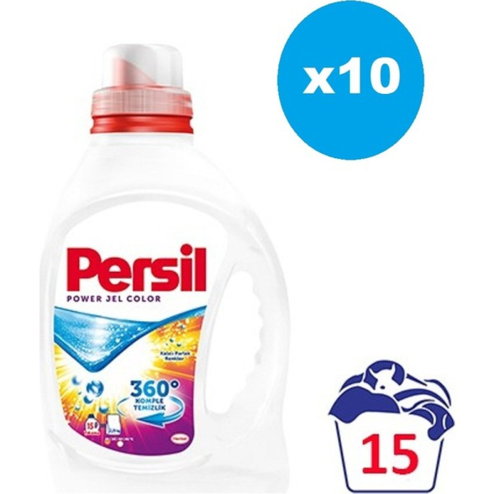 Persil Expert Sıvı Çamaşır Deterjanı Renkli 15 Yıkama 10'lu Set Çamaşır Deterjanı Fiyatı