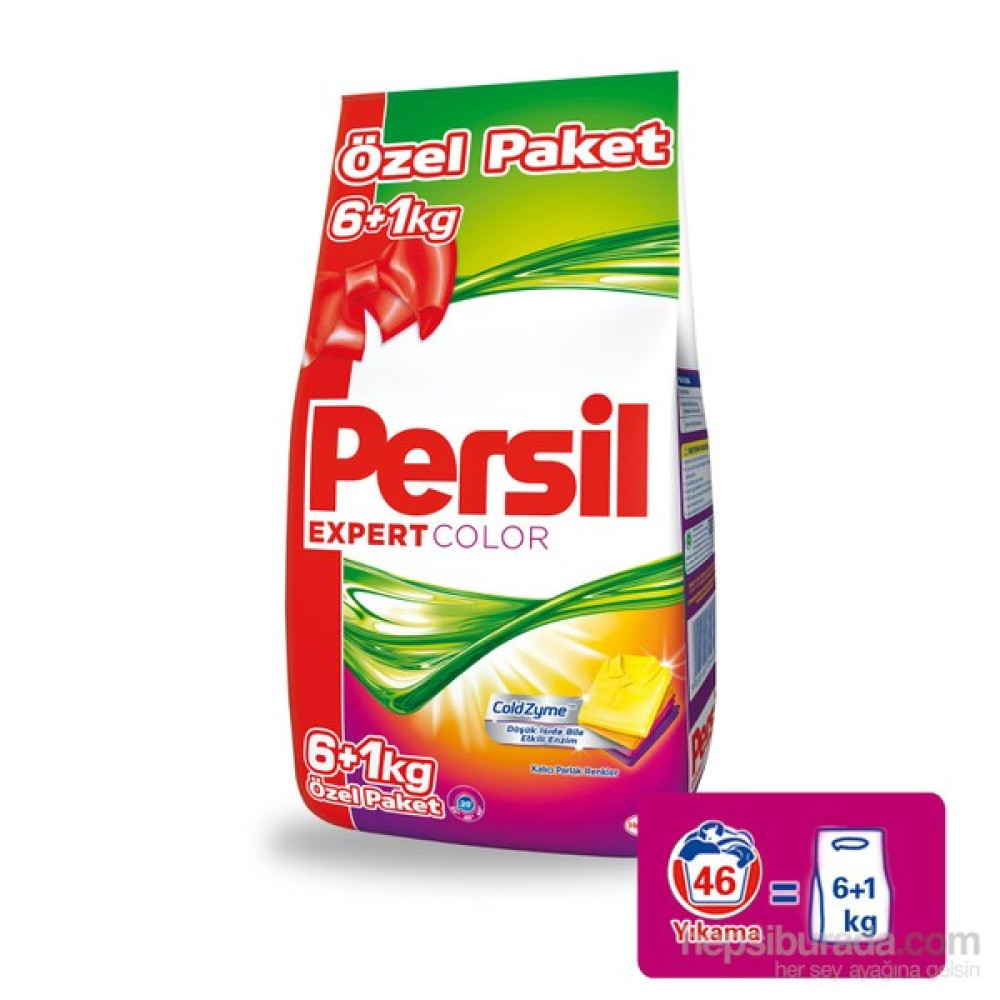Persil Expert Toz Çamaşır Deterjanı Renkli 6+1 kg 46 Yıkama - 7 kg Çamaşır Deterjanı Fiyatı
