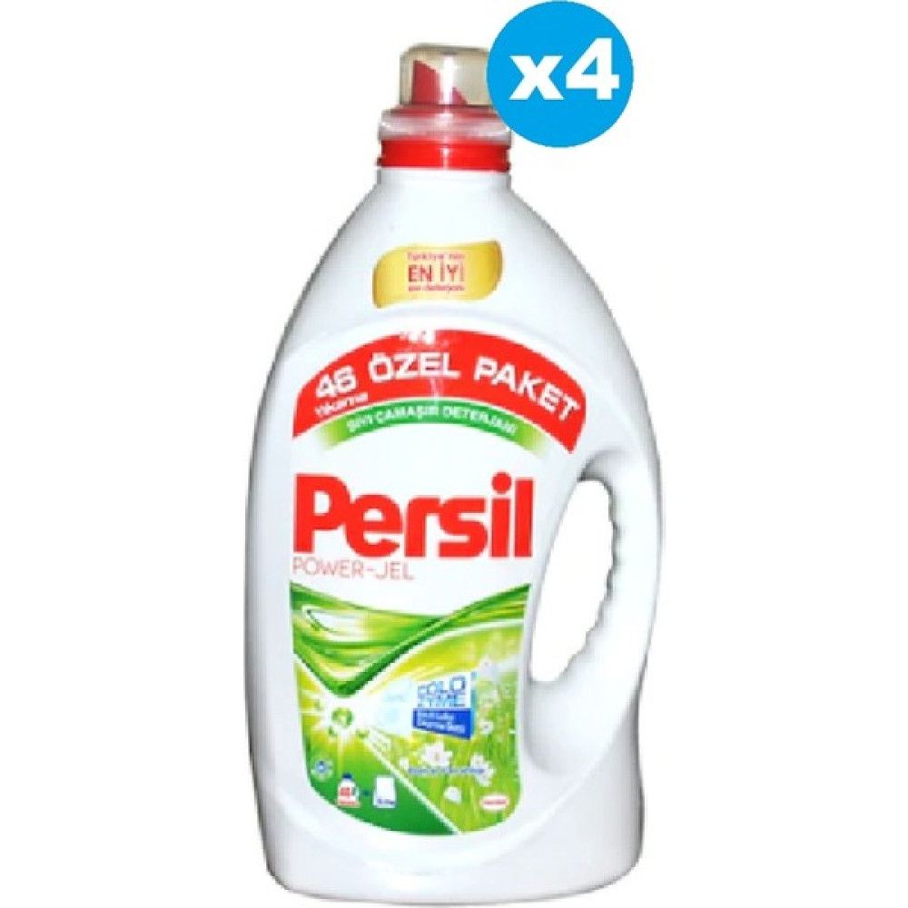 Persil Jel Çamaşır Deterjanı Bahar Ferahlığı 46 Yıkama 4'lü Set Çamaşır Deterjanı Fiyatı