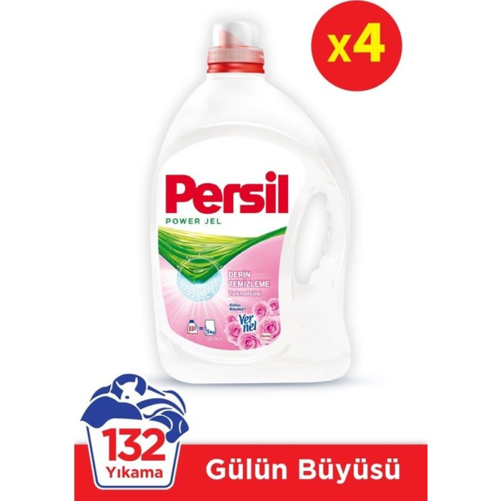 Persil Jel Sıvı Çamaşır Deterjanı Gülün Büyüsü 33 Yıkama Mix 4 Lü Çamaşır Deterjanı Fiyatı