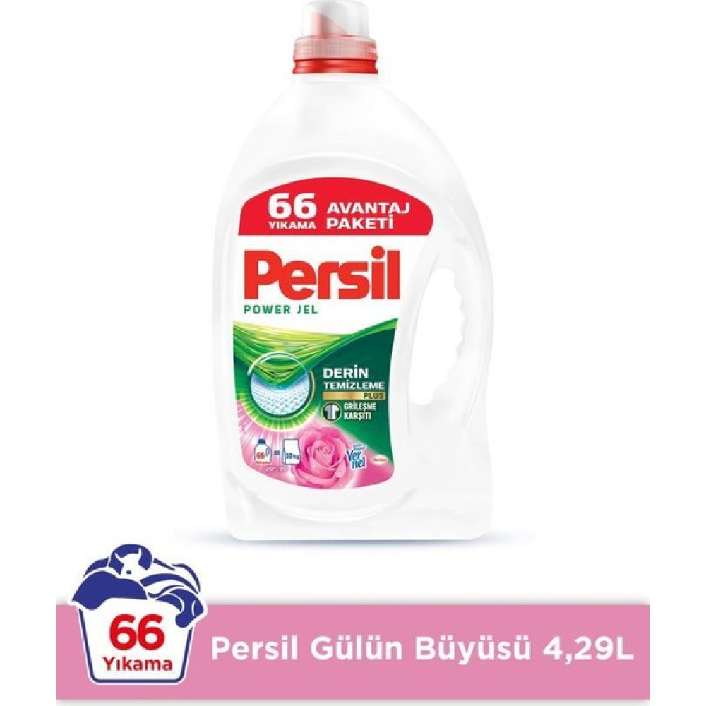 Persil Sıvı Çamaşır Deterjanı 4290ml (66 Yıkama) Gülün Büyüsü Çamaşır Deterjanı Fiyatı