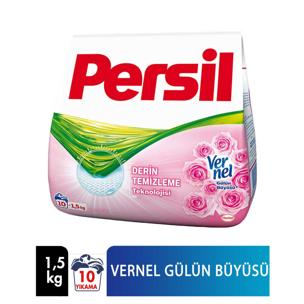Persil Toz Çamaşır Deterjanı 1,5 kg 10 Yıkama Gülün Büyüsü Çamaşır Deterjanı Fiyatı