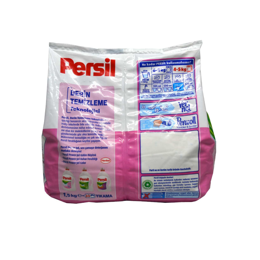 Persil Toz Çamaşır Deterjanı 1,5 kg 10 Yıkama Gülün Büyüsü