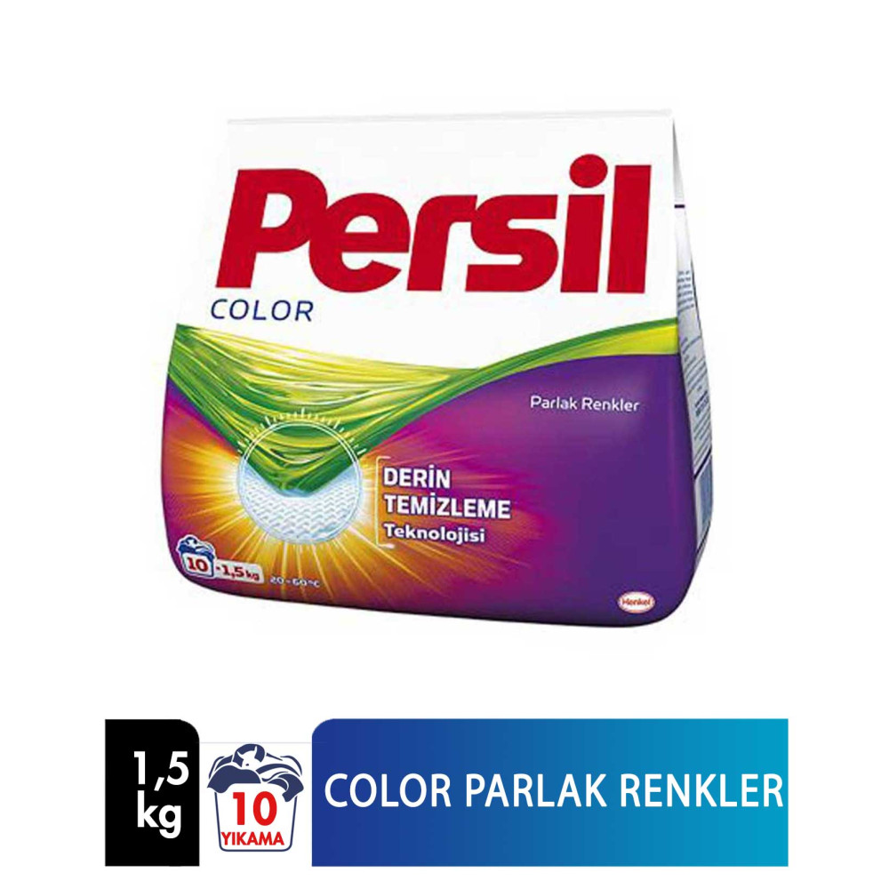 Persil Toz Çamaşır Deterjanı 1,5 kg 10 Yıkama Parlak Renkler Çamaşır Deterjanı Fiyatı