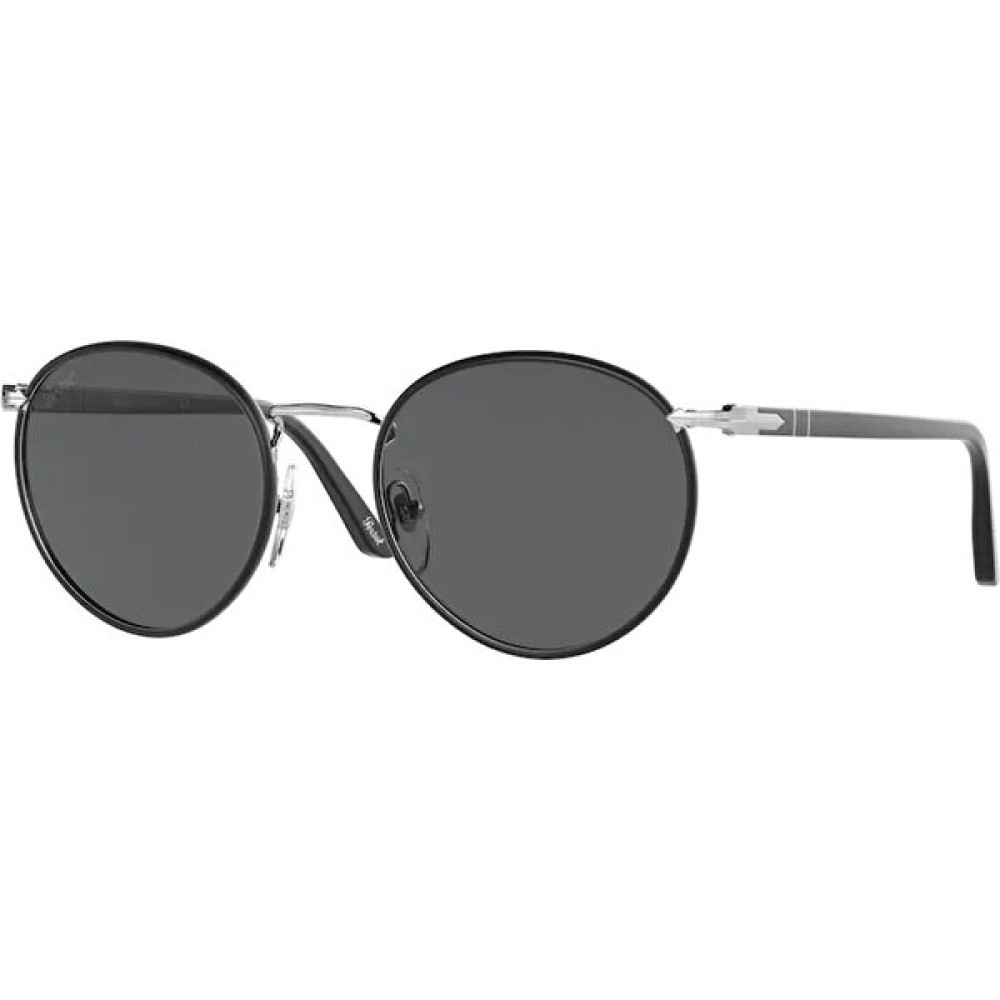 PERSOL 2422-S-J 1119/B1 51 Erkek/Kadın SİYAH Yuvarlak Çerçeve Güneş Gözlüğü - Siyah Unisex Güneş Gözlükleri Fiyatı