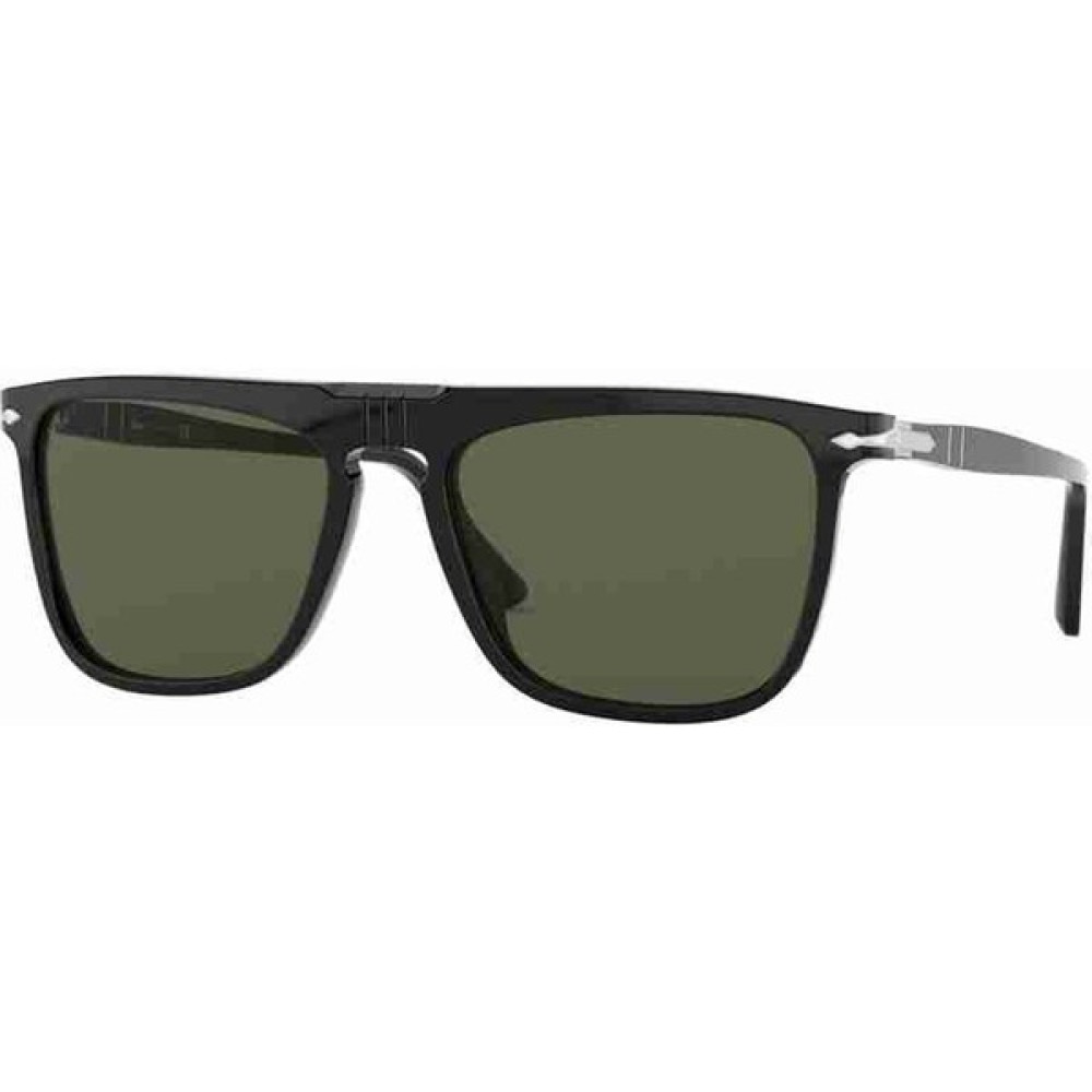 Persol 3225S 95/58 56 Ekartman Erkek Güneş Gözlüğü - Siyah Erkek Güneş Gözlükleri Fiyatı