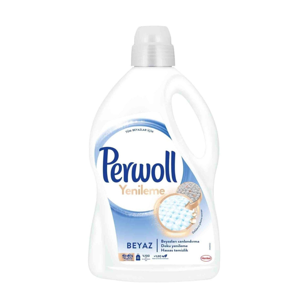 Perwoll Geliştirilmiş Beyaz Sıvı Çamaşır Detarjanı 2970 ml Çamaşır Deterjanı Fiyatı
