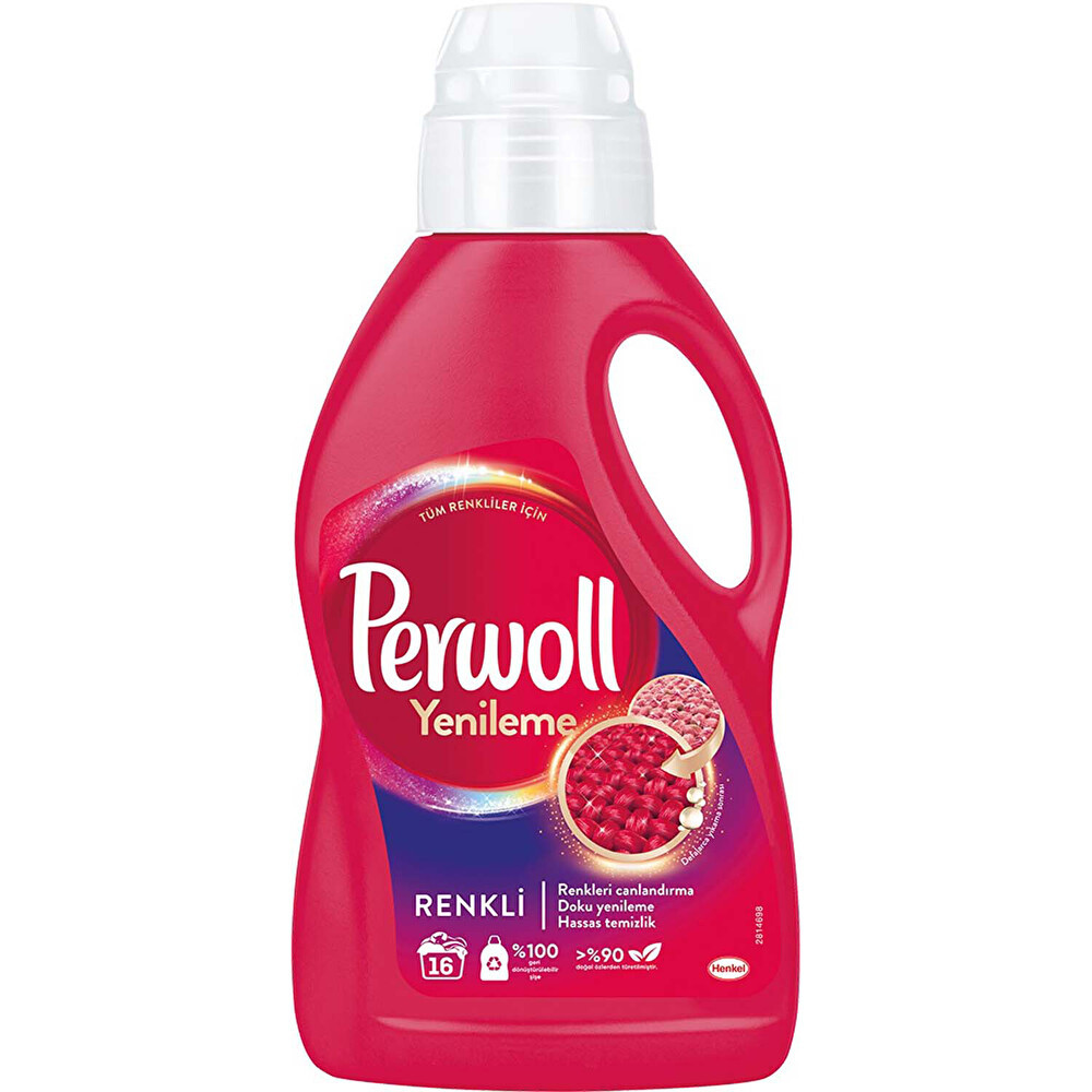 Perwoll Geliştirilmiş Renkli Sıvı Çamaşır Detarjanı 1 L Çamaşır Deterjanı Fiyatı