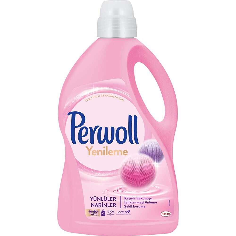Perwoll Hassas Bakım Sıvı Çamaşır Deterjanı Yünlüler&Narinler Yenileme 2,97 L Çamaşır Deterjanı Fiyatı