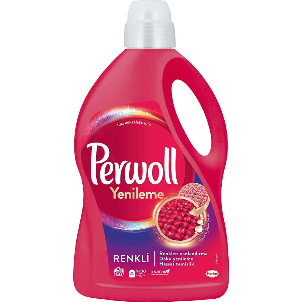 Perwoll Hassas Sıvı Çamaşır Deterjanı Renkli 3 L Çamaşır Deterjanı Fiyatı
