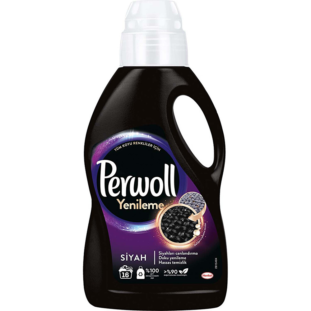Perwoll Hassas Sıvı Çamaşır Deterjanı Siyah 1 L Çamaşır Deterjanı Fiyatı