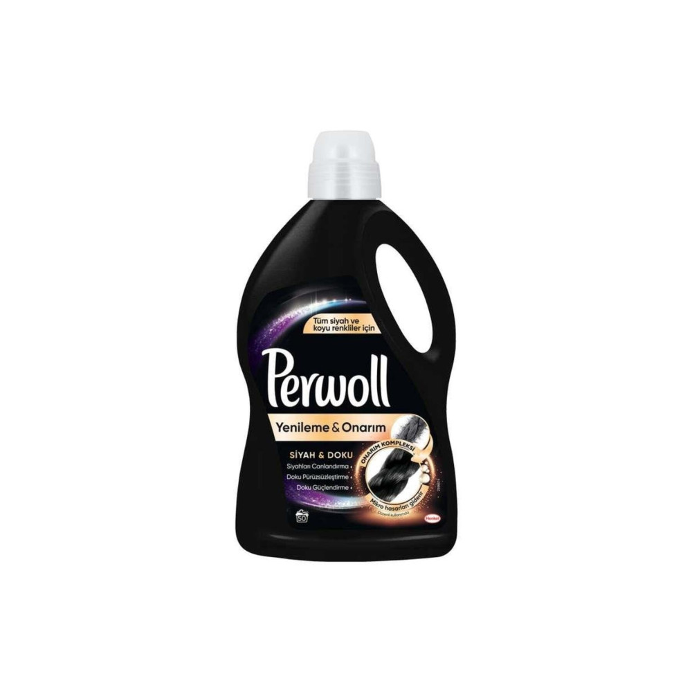 Perwoll Yenileme&Onarım Siyah 2.97L (54 Yıkama) Çamaşır Deterjanı Fiyatı