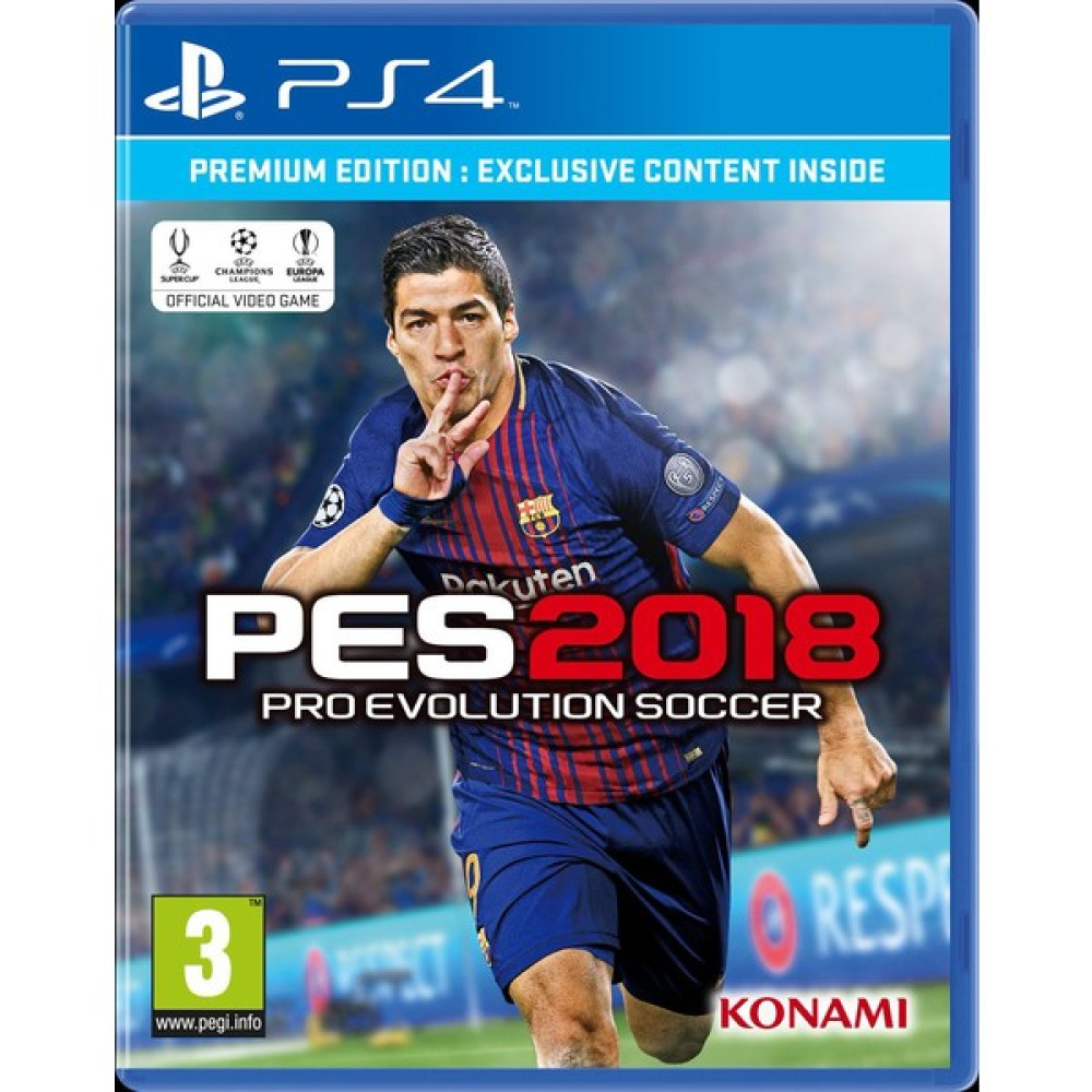 Pes 2018 Premium Edition PS4 Oyun PlayStation 4 PS4 Oyunları Fiyatı