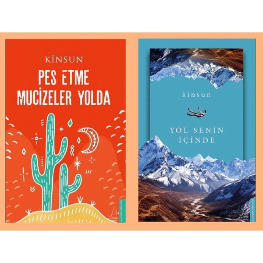 Pes Etme Mucizeler Yolda - Yol Senin Içinde (Kinsun 2'li Kitap Seti) Başarı Kitapları Fiyatı