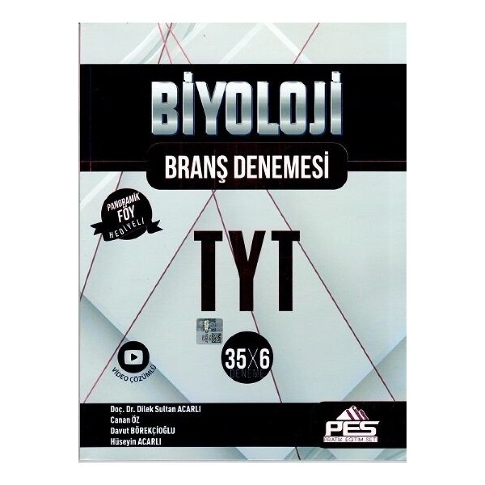 PES Yayınları TYT Biyoloji 35 x 6 Branş Denemesi - Canan Öz Ders Sınav Kitapları Fiyatı