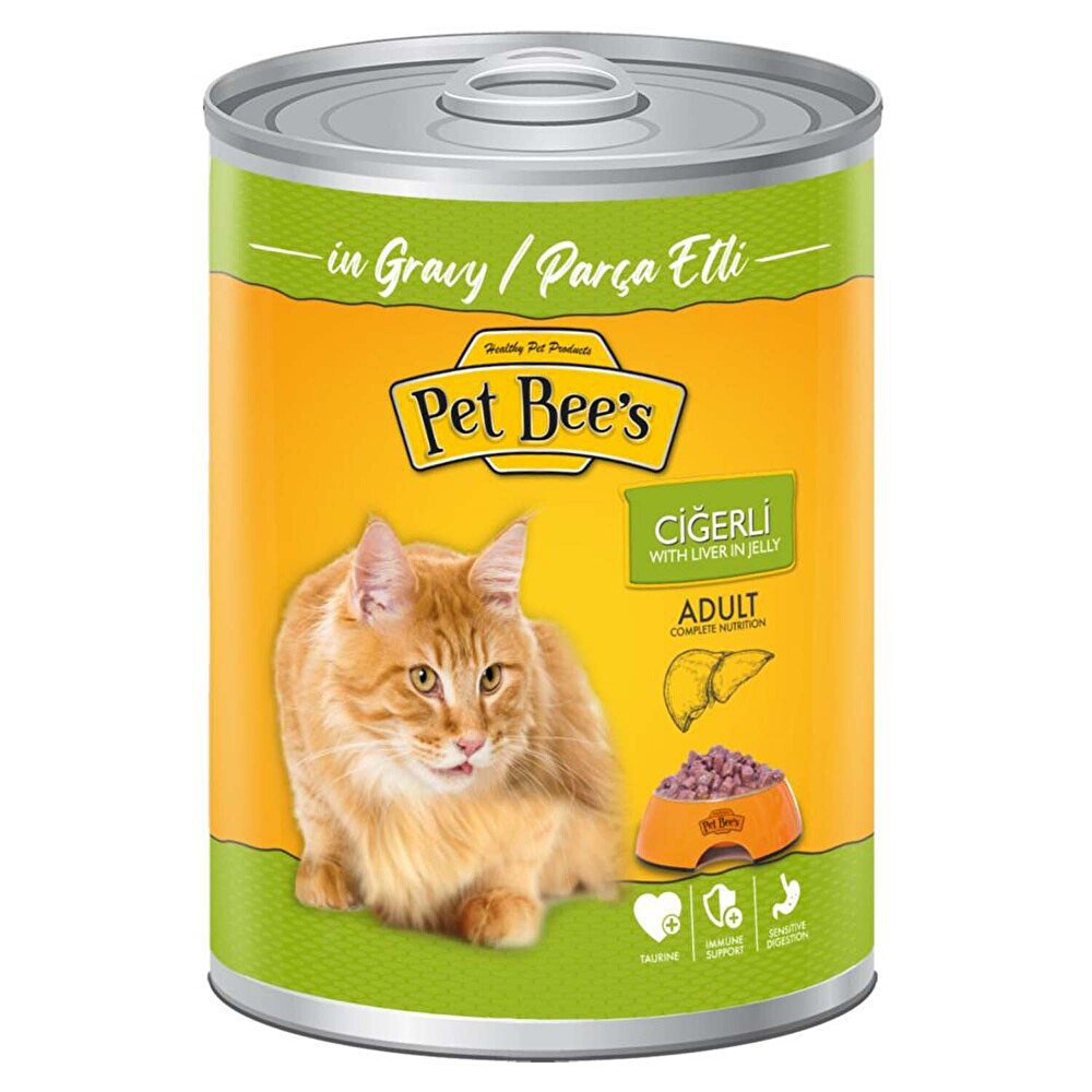 Pet Bee's Ciğerlı Yetişkin Kedi Soslu Konserve 400 g Evcil Hayvan Ürünleri Fiyatı