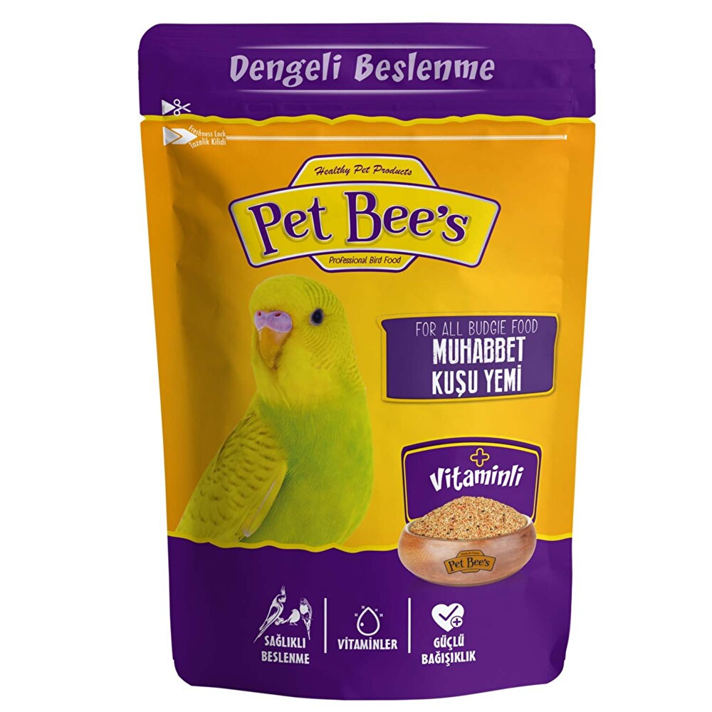 Pet Bee's Muhabbet Kuşu Yemi 350 g Evcil Hayvan Ürünleri Fiyatı