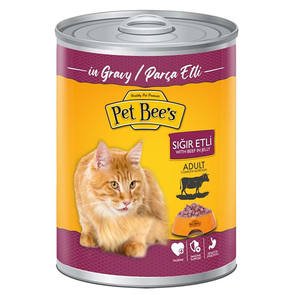 Pet Bee's Yetişkin Etlı Yetişkin Kedi Soslu Konserve 400 g Evcil Hayvan Ürünleri Fiyatı