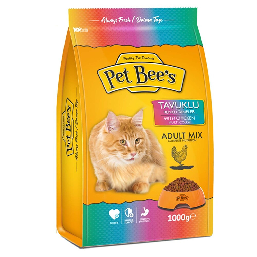 Pet Bee's Yetişkin Kedi Kuru Mama Mix 1000 g Evcil Hayvan Ürünleri Fiyatı