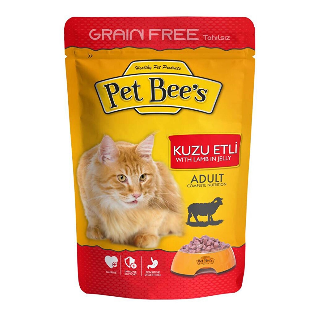 Pet Bee's Yetişkin Kedi Kuzu Etli 100 g Evcil Hayvan Ürünleri Fiyatı