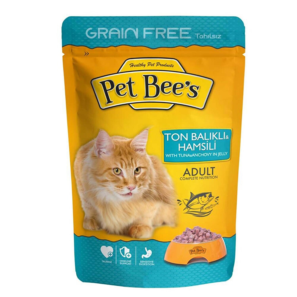Pet Bee's Yetişkin Kedi Ton Balıklı ve Hamsili 100 g Evcil Hayvan Ürünleri Fiyatı