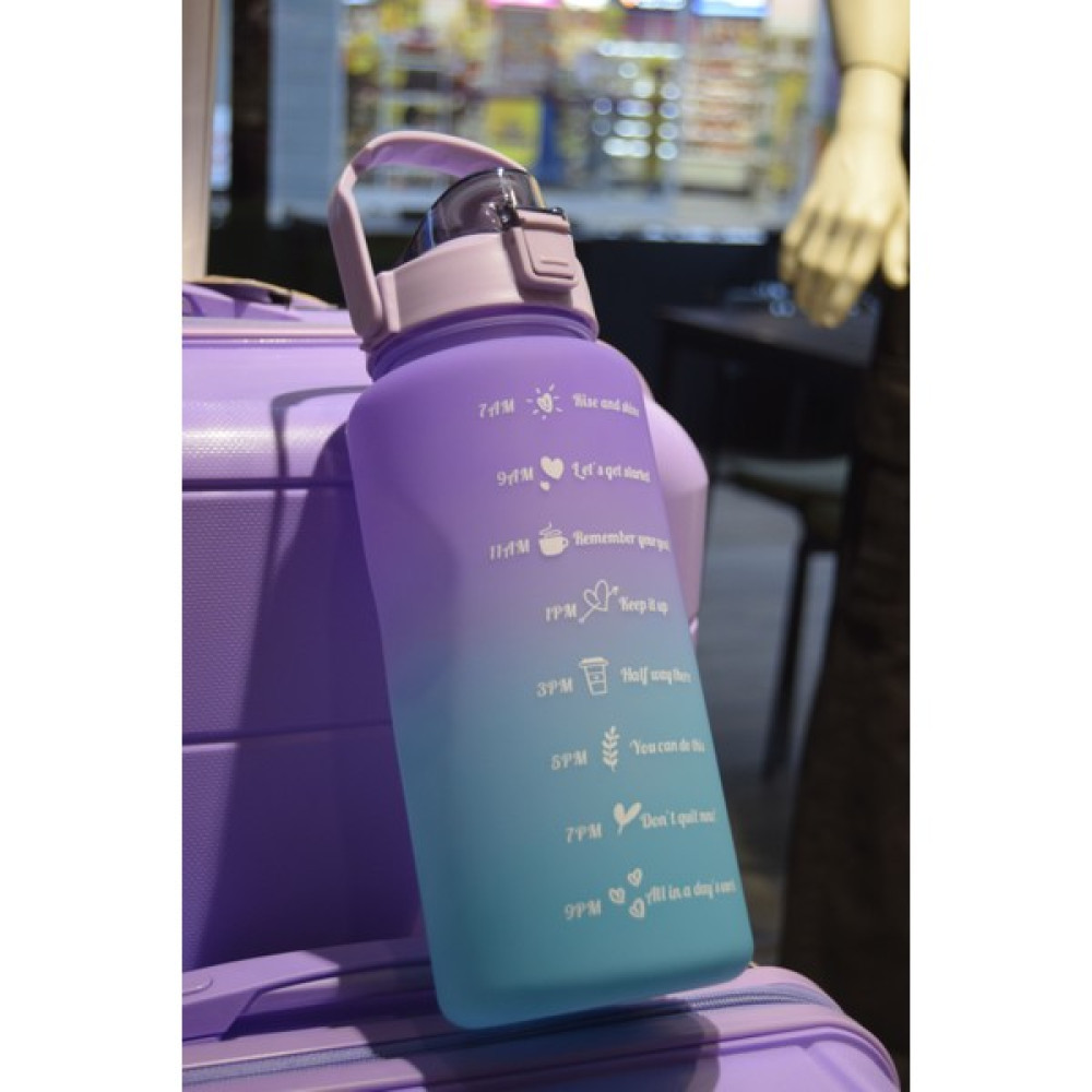 Pet Bi Tık Motivasyonel Su Matarası Su Şişesi Suluk 2 Litre Suluk Fiyatı