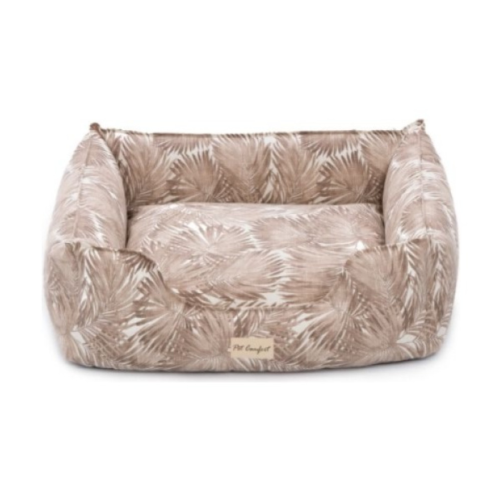 Pet Comfort Alpha Merta Açık Kahverengi-Beyaz Köpek Yatağı M 65X80CM - Farmapets Evcil Hayvan Ürünleri Fiyatı