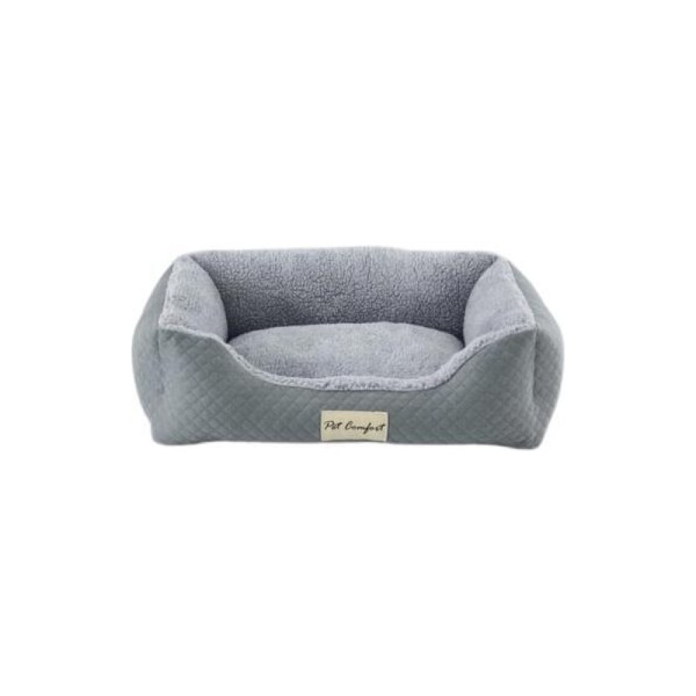 Pet Comfort Bravo Duo Mirinda Gri/gri Peluş S 55X45CM - Gri - 55 x 45 cm Evcil Hayvan Ürünleri Fiyatı