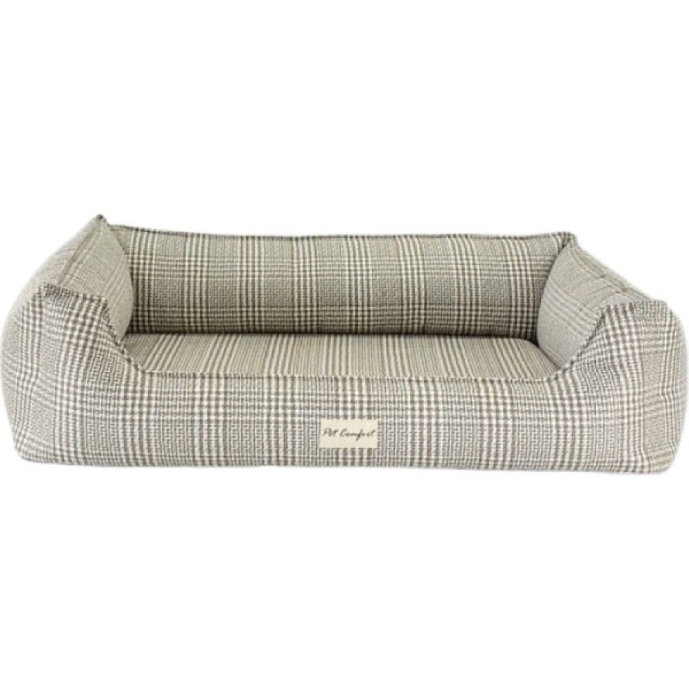 Pet Comfort Delta Varius Bej Kareli Köpek Yatağı L 80X105CM 21051 - 80 x 105 cm Evcil Hayvan Ürünleri Fiyatı