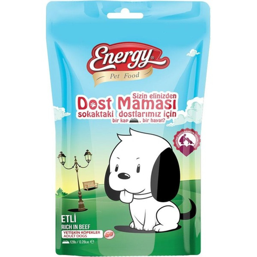 Pet Food Energy 125 gr Dost Köpek Maması Evcil Hayvan Ürünleri Fiyatı