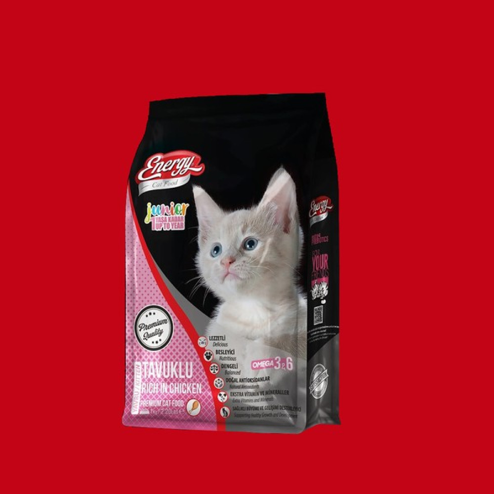 Pet Food Energy Cat Food Energy Tavuklu Yavru Kedi Maması-1 Kilogram Evcil Hayvan Ürünleri Fiyatı